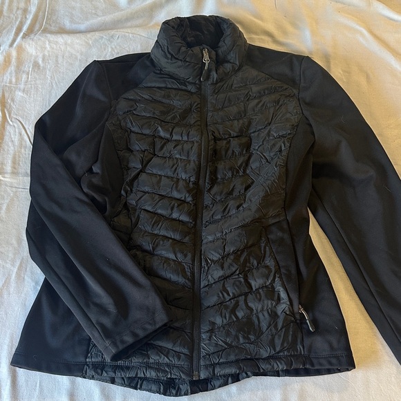 32 Degrees - Black Puffer Jacket for Women - Picture 1 of 7